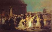Francisco Jose de Goya A Procession of Flagellants oil on canvas